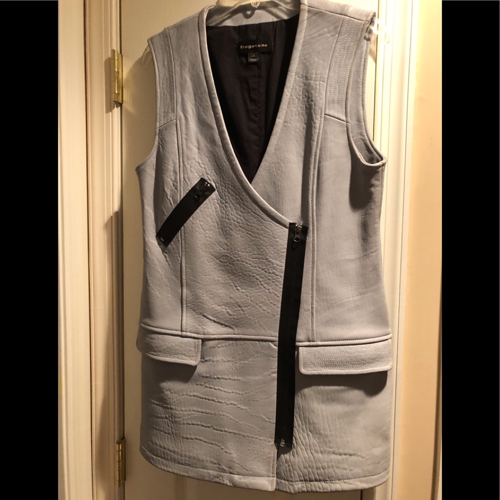 Leather vest